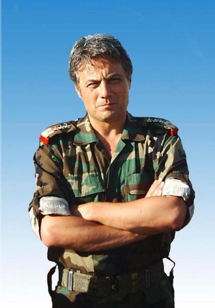 Manaf Tlass (born 1964; sometimes also transliterated as Manaf Tlas) is a former Brigadier General of the Syrian Republican Guard and member of Bashar al-Assad's inner circle.[2][3][4] He also became a member of the Central Committee of the Baath Party around 2000.